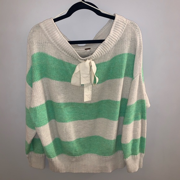 Free People Cassidy Off-the-Shoulder Pullover - Picture 5 of 7